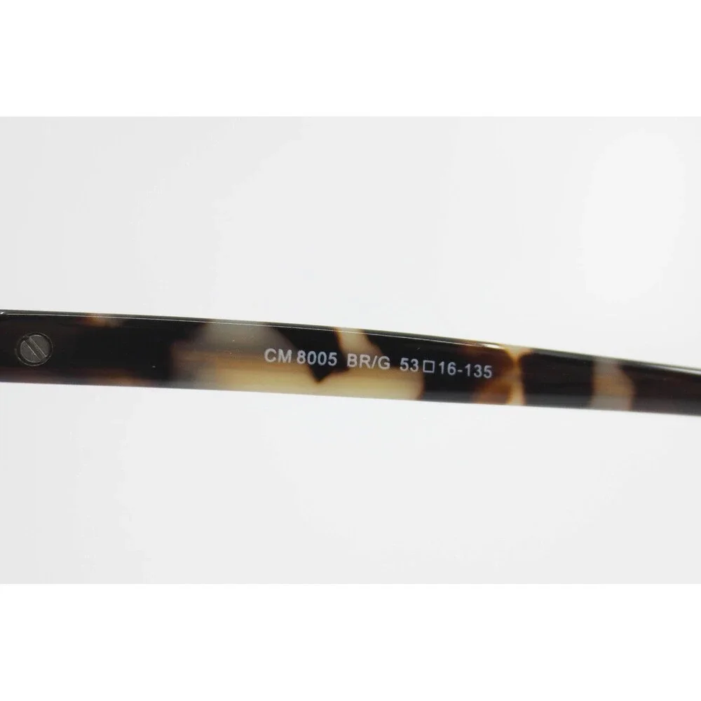 Chelsea Morgan CM 8005 BR/G Brown Tortoise Eyeglass Frames 53-16-135 Womens